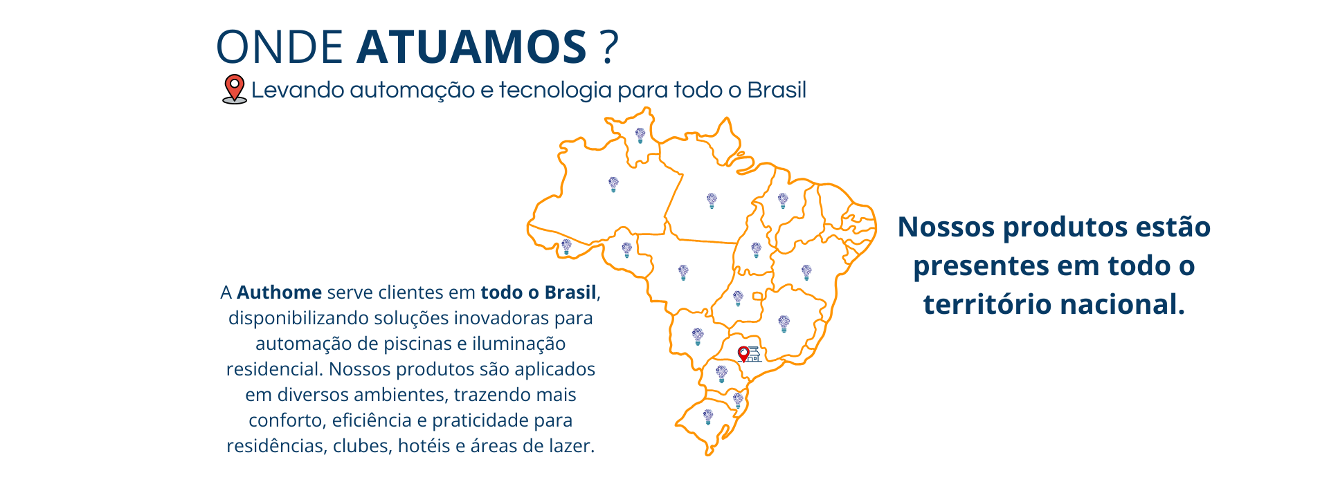 Onde atuamos AUTHOME